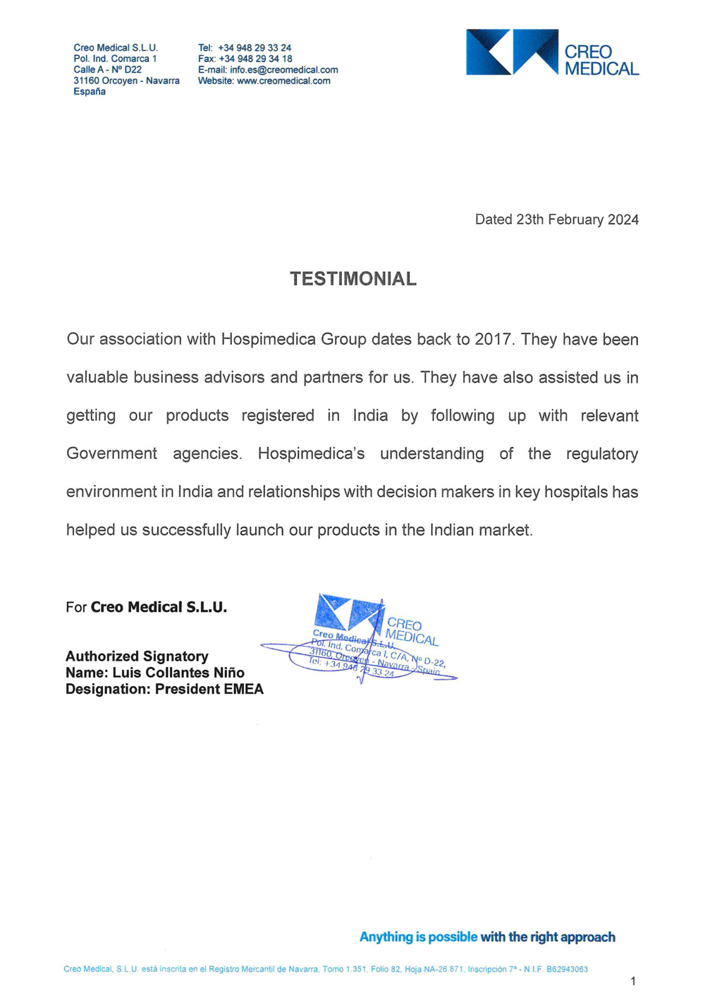 <a href="https://hospimedicallc.com/creo-medical/">CREO MEDICAL</a>